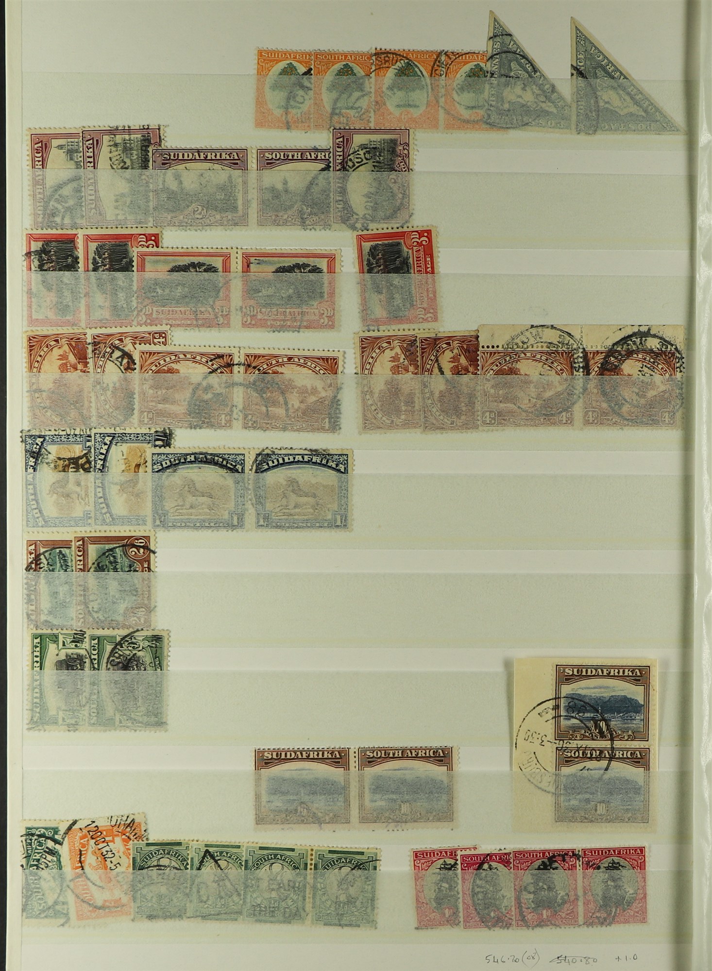 SOUTH AFRICA 1913 - 2000 COLLECTION / ACCUMULATION of 1500+ mint / never hinged mint & used stamps - Image 2 of 15