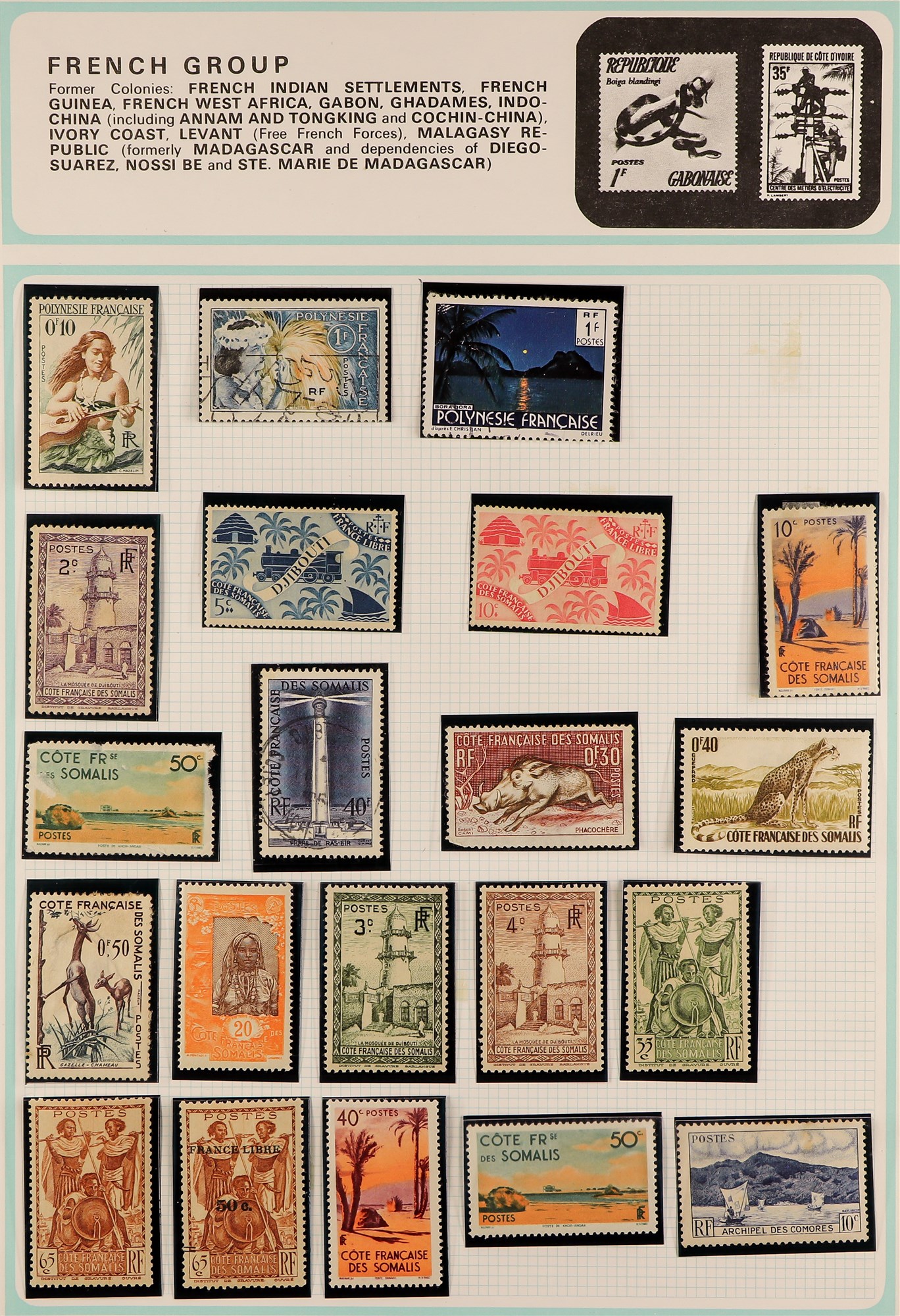 COLLECTIONS & ACCUMULATIONS WORLD COLLECTION 1890's to 1990's mint & used stamps in mostly hingeless - Image 15 of 41