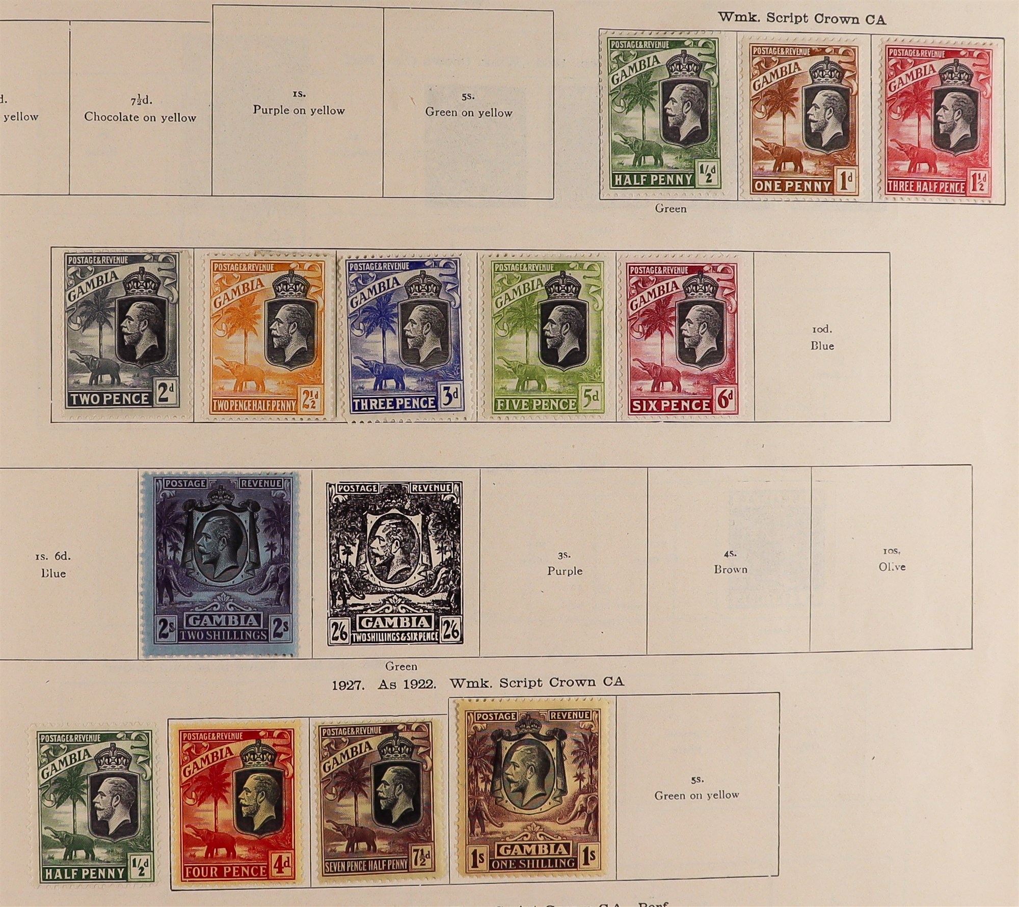COLLECTIONS & ACCUMULATIONS BR. EMPIRE IN SG "IDEAL" ALBUM. Volume 1 for Br. Empire stamps to mid- - Image 9 of 10