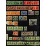 GREAT BRITAIN 1911-1936 MOSTLY USED ACCUMULATION in stockbook, includes shades, watermark varieties,