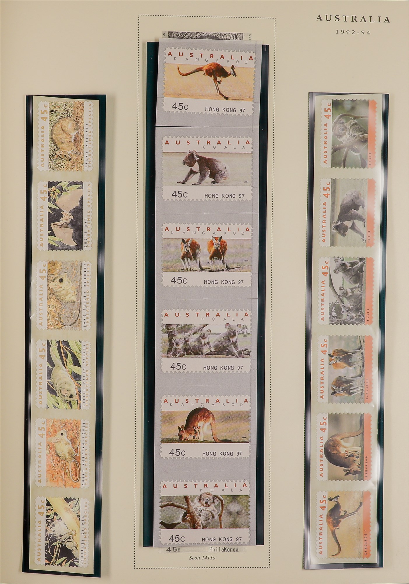 AUSTRALIA 1966 - 2002 NEVER HINGED MINT COLLECTION in a large album, near- complete for the period - Image 11 of 26