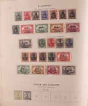 COLLECTIONS & ACCUMULATIONS 1850-1936 WORLD COLLECTION in two well filled New Ideal albums for the