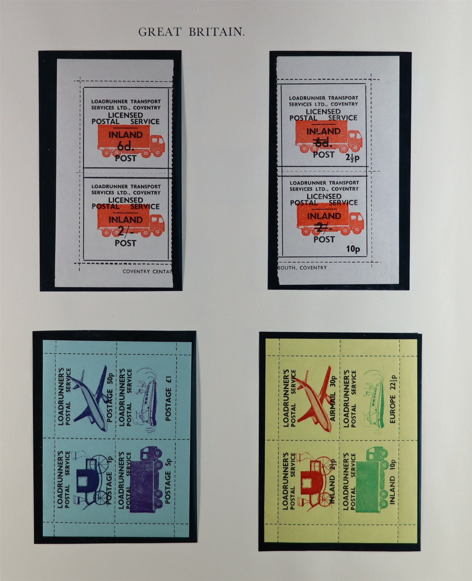 GREAT BRITAIN CONSIGNMENT BALANCE Includes Great Britain revenues, postage dues, locals, training - Image 20 of 24