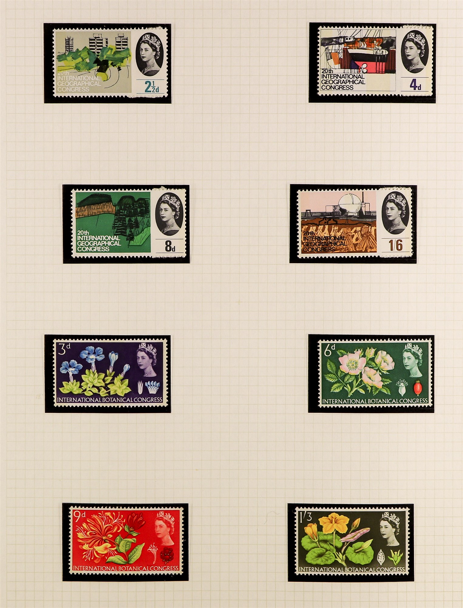 GREAT BRITAIN 1924-1982 MINT COLLECTION in hingeless mounts in two albums, later issues are never - Image 12 of 27