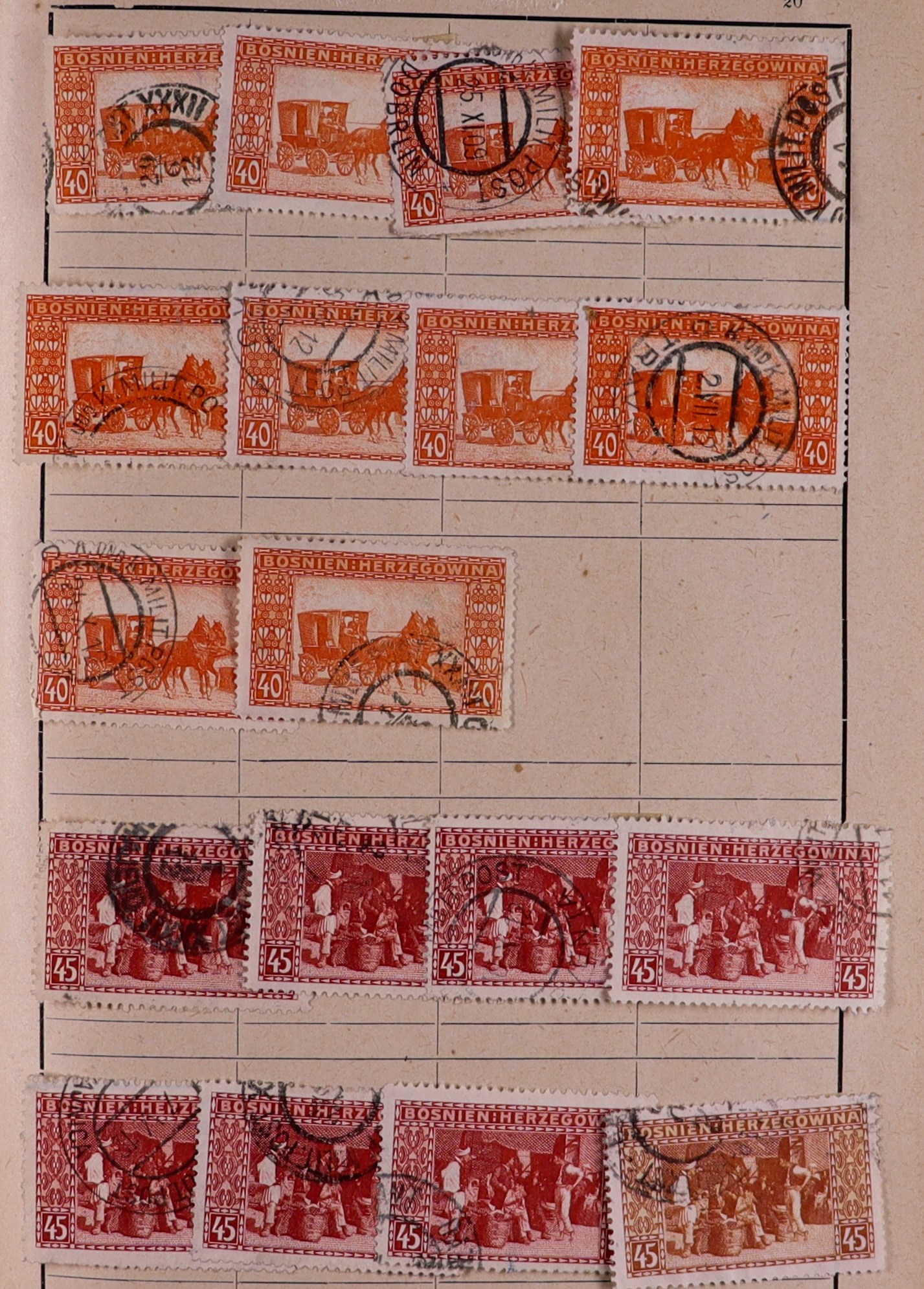 COLLECTIONS & ACCUMULATIONS COLLECTOR'S ESTATE IN 4 CARTONS Includes Great Britain 1880-81 1d pair - Image 16 of 29