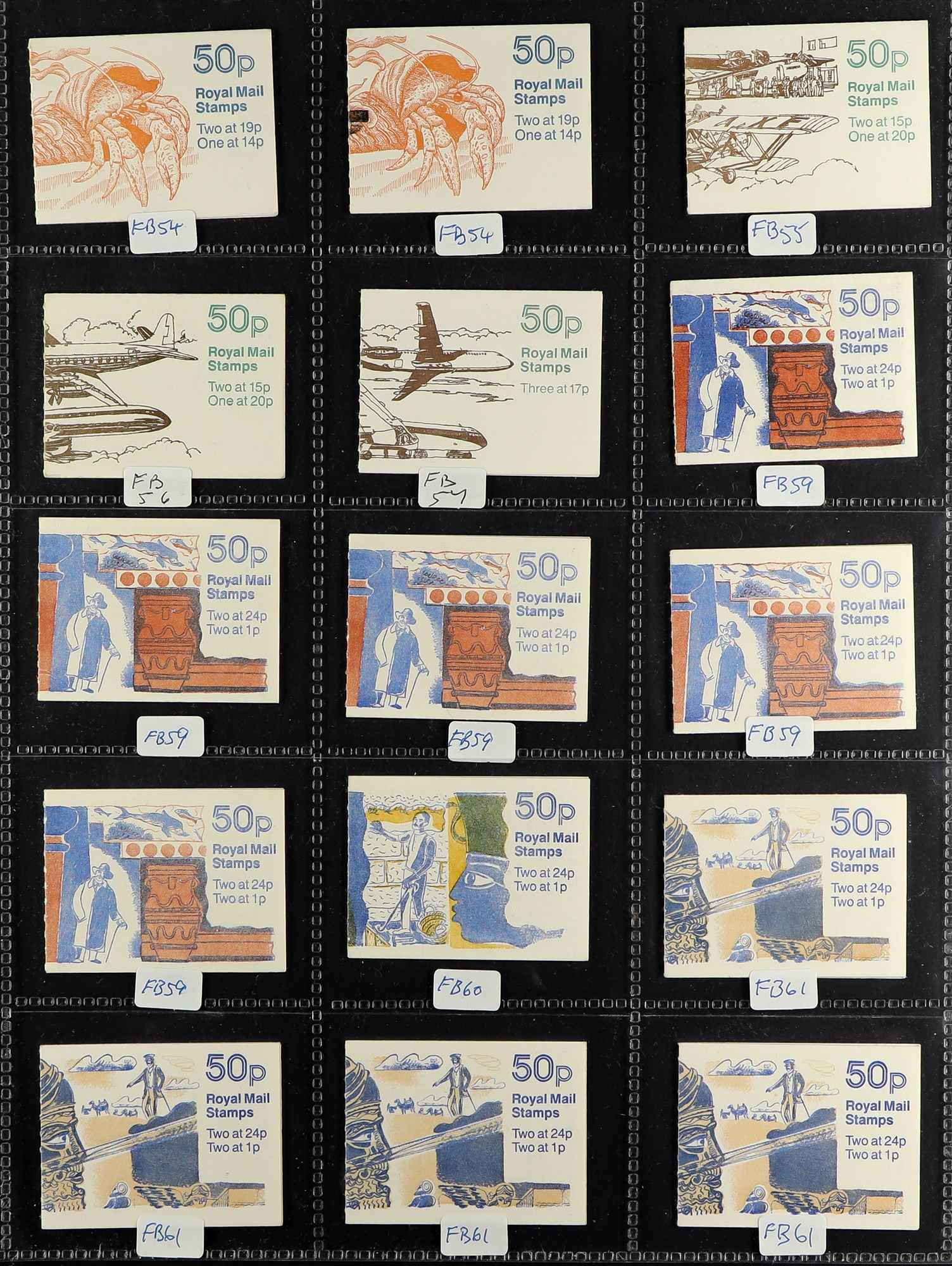 GB.ELIZABETH II BOOKLETS 1970's-2010's collection of barcode & folded booklets in five albums, - Image 21 of 23