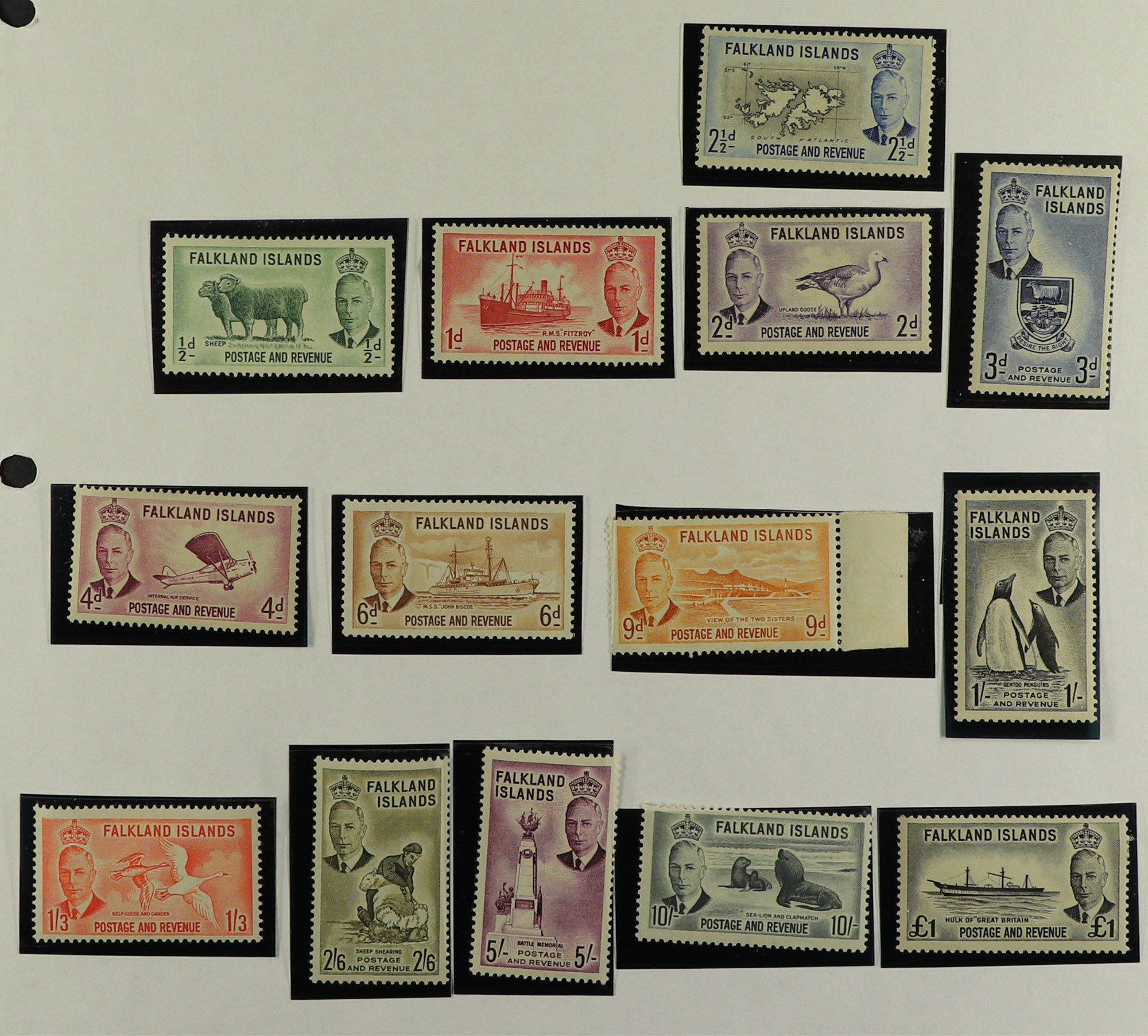 FALKLAND IS. 1891-2000's COLLECTION in album, includes 1891-1902 set mint incl 2½d Prussian blue ( - Image 11 of 15