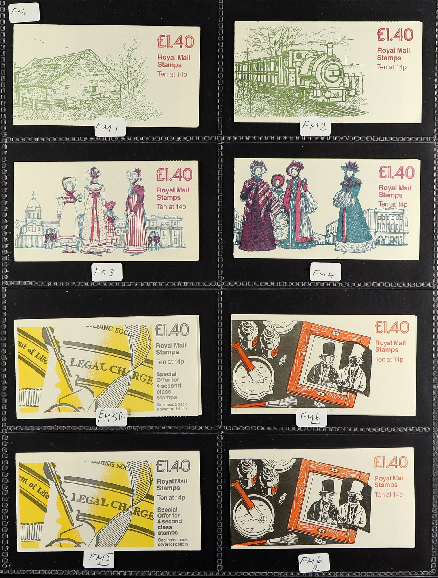 GB.ELIZABETH II BOOKLETS 1970's-2010's collection of barcode & folded booklets in five albums, - Image 6 of 23