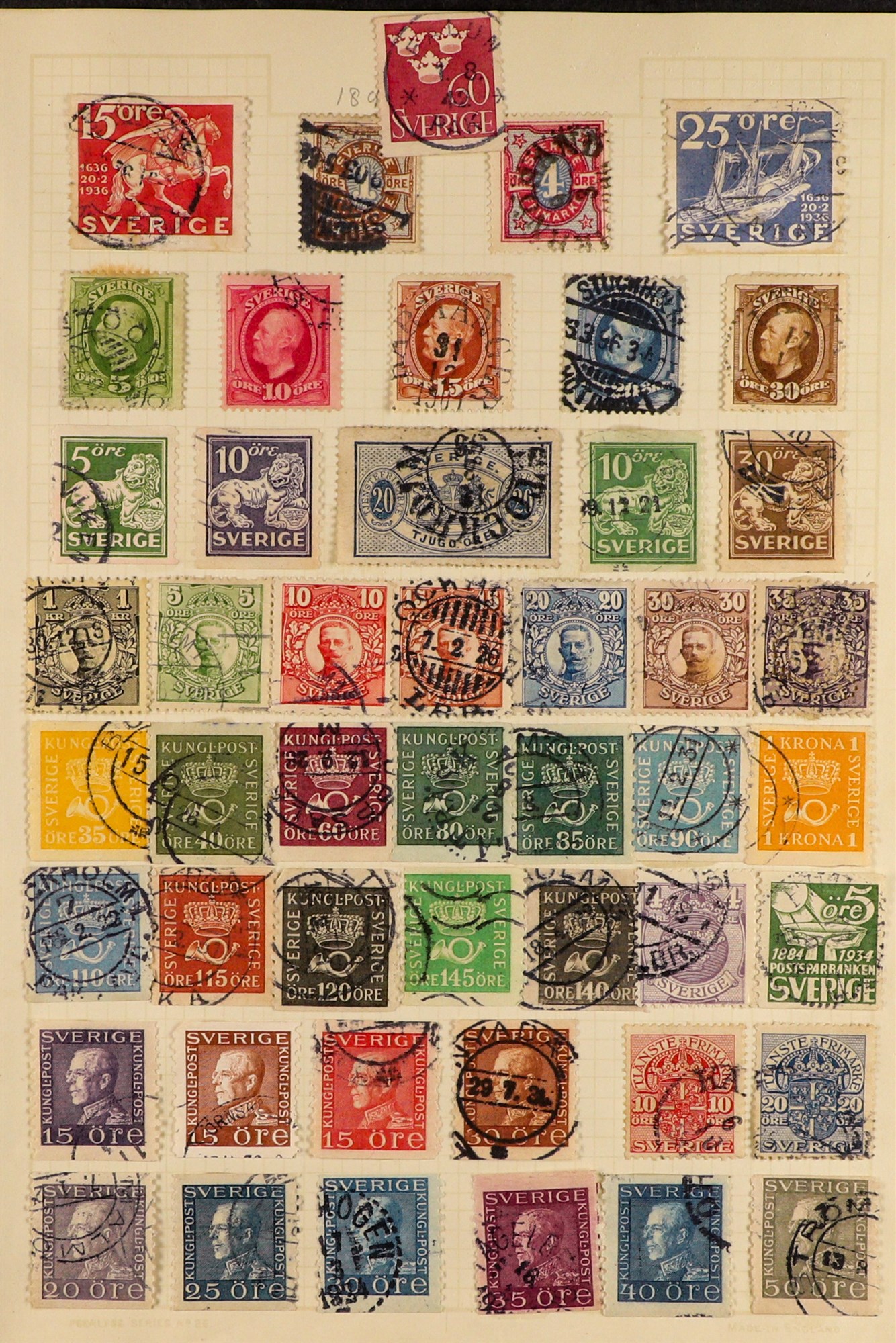 COLLECTIONS & ACCUMULATIONS WORLD COLLECTION 1840 to 1930's mint & used stamps in small well - Image 12 of 12