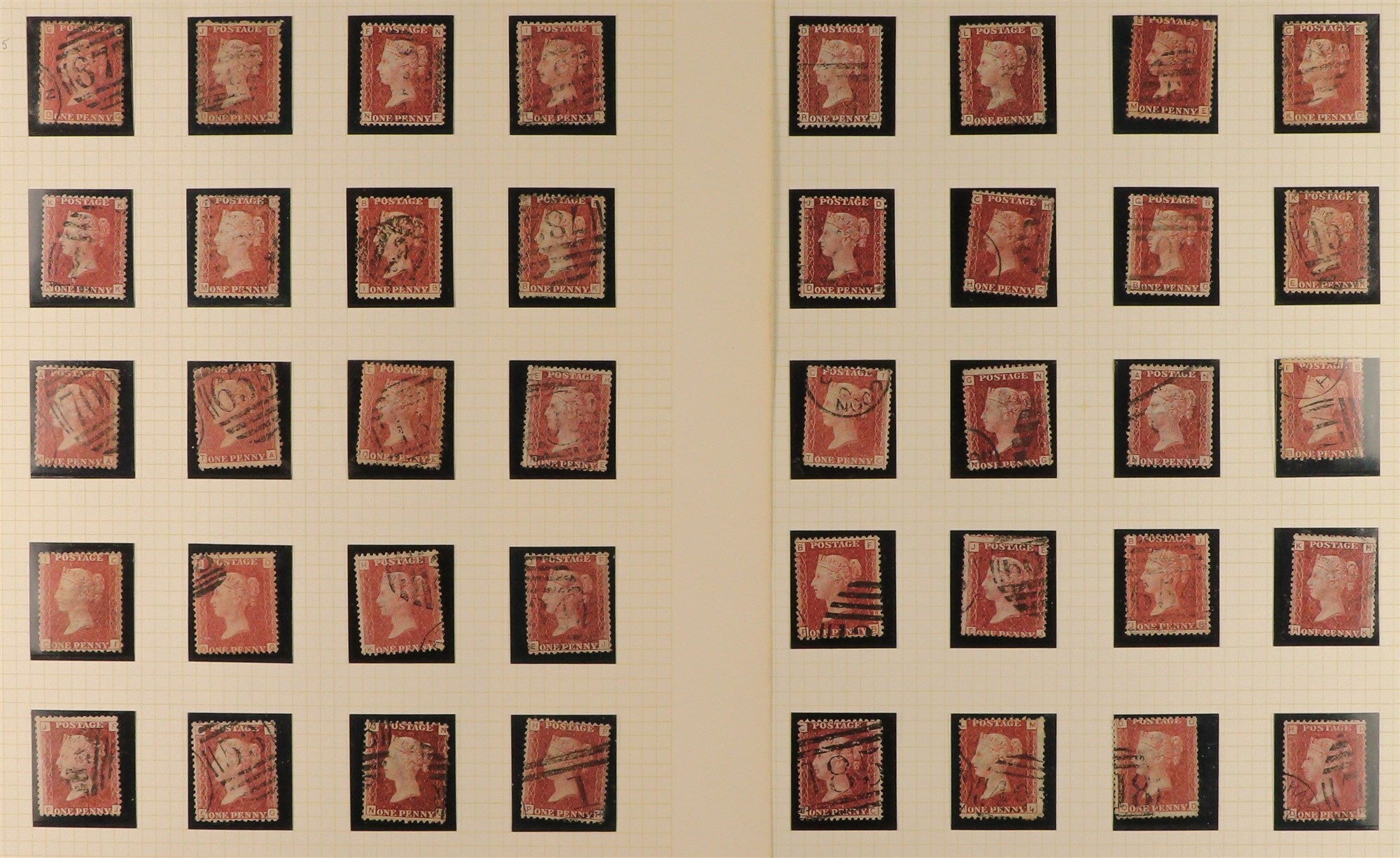 GREAT BRITAIN 1840-2004 USED COLLECTION in six hingeless Lindner albums, includes 1840 1d Penny - Image 3 of 28