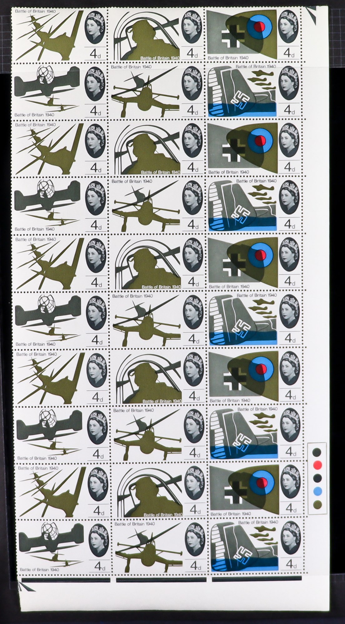 GB.ELIZABETH II MINT PRE-DECIMALS SHEETS, PART SHEETS AND BLOCKS. Includes Castles, Wildings, - Image 3 of 5