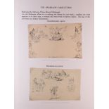 GB.QUEEN VICTORIA MULREADY CARICATURES Menzies Deraedermaker envelope "old Britannia afloat in a