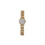 BUECHE GIROD. A LADIES 9CT GOLD WRISTWATCH