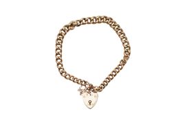 A HEART-LOCK GATE BRACELET