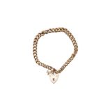 A HEART-LOCK GATE BRACELET