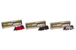 A GROUP OF THREE WRENN OO GAUGE 0-6-0 TANK LOCOMOTIVES 