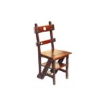 A VICTORIAN METAMORPHIC CHAIR