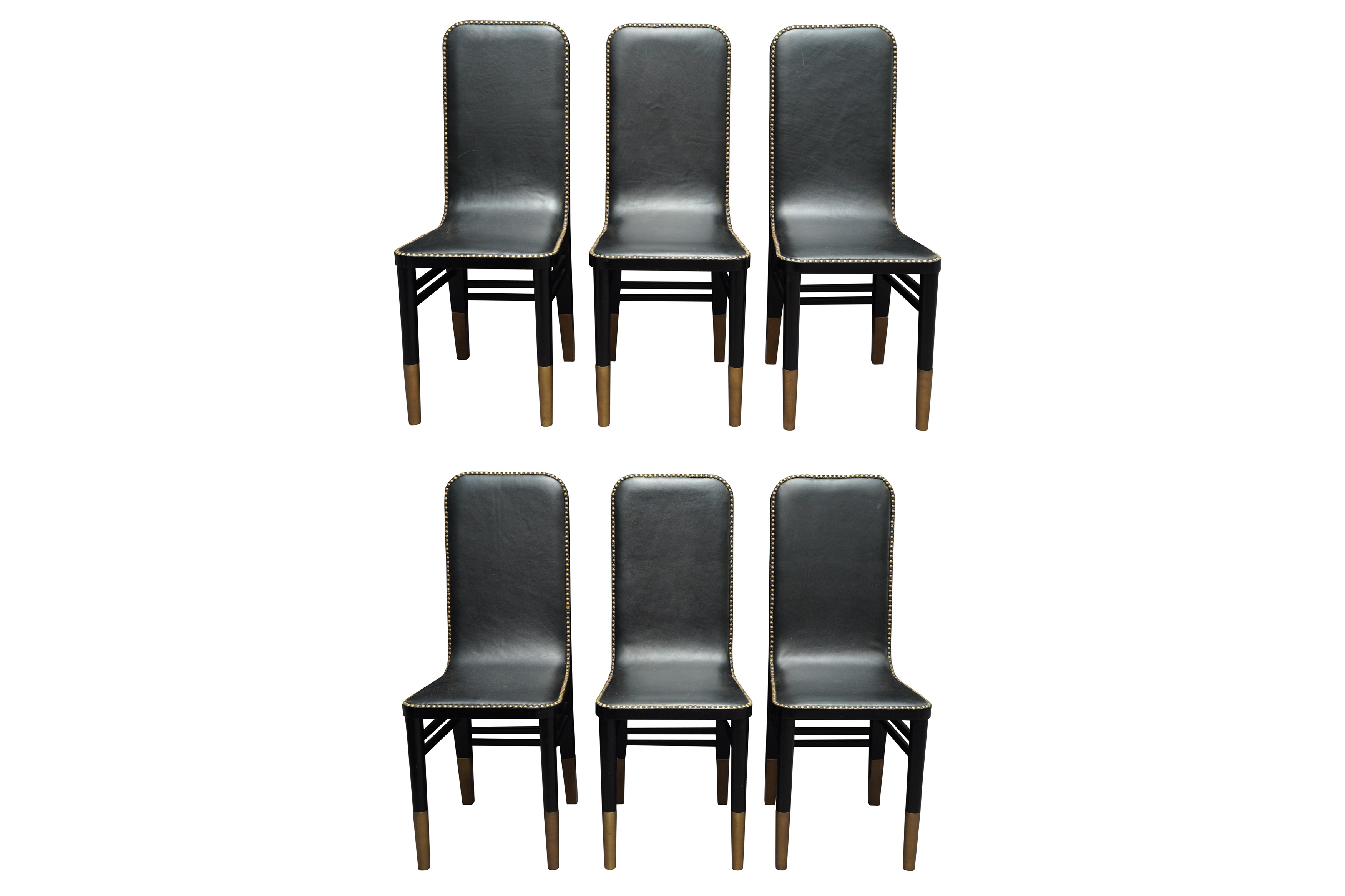 A SET OF PAOLO MOSCHINO 'URBAN' DINING CHAIRS 