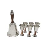 AN ART DECO BELL COCKTAIL SET