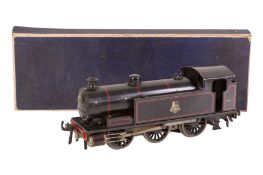 AN UNBOXED BASSETT-LOWKE O GAUGE ELECTRIC STANDARD TANK LOCOMOTIVE