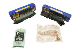 TWO HORNBY DUBLO OO GAUGE LOCOMOTIVES 