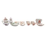 A GROUP OF HEREND PORCELAIN ITEMS