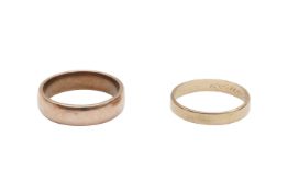 TWO BAND RINGS