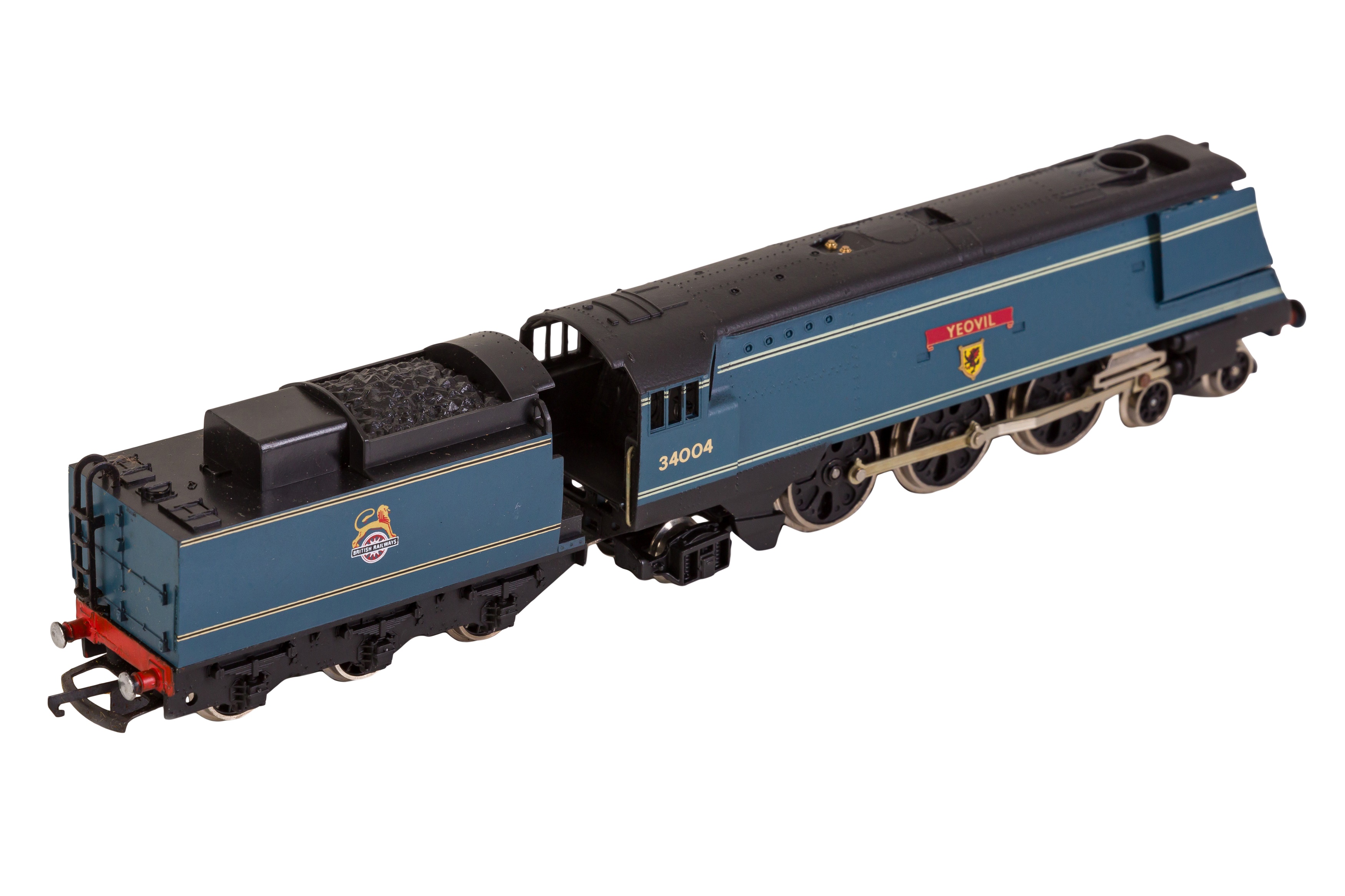 A WRENN OO GAUGE W2268 STREAMLINED WEST COUNTRY CLASS LOCOMOTIVE 'YEOVIL', - Image 3 of 7