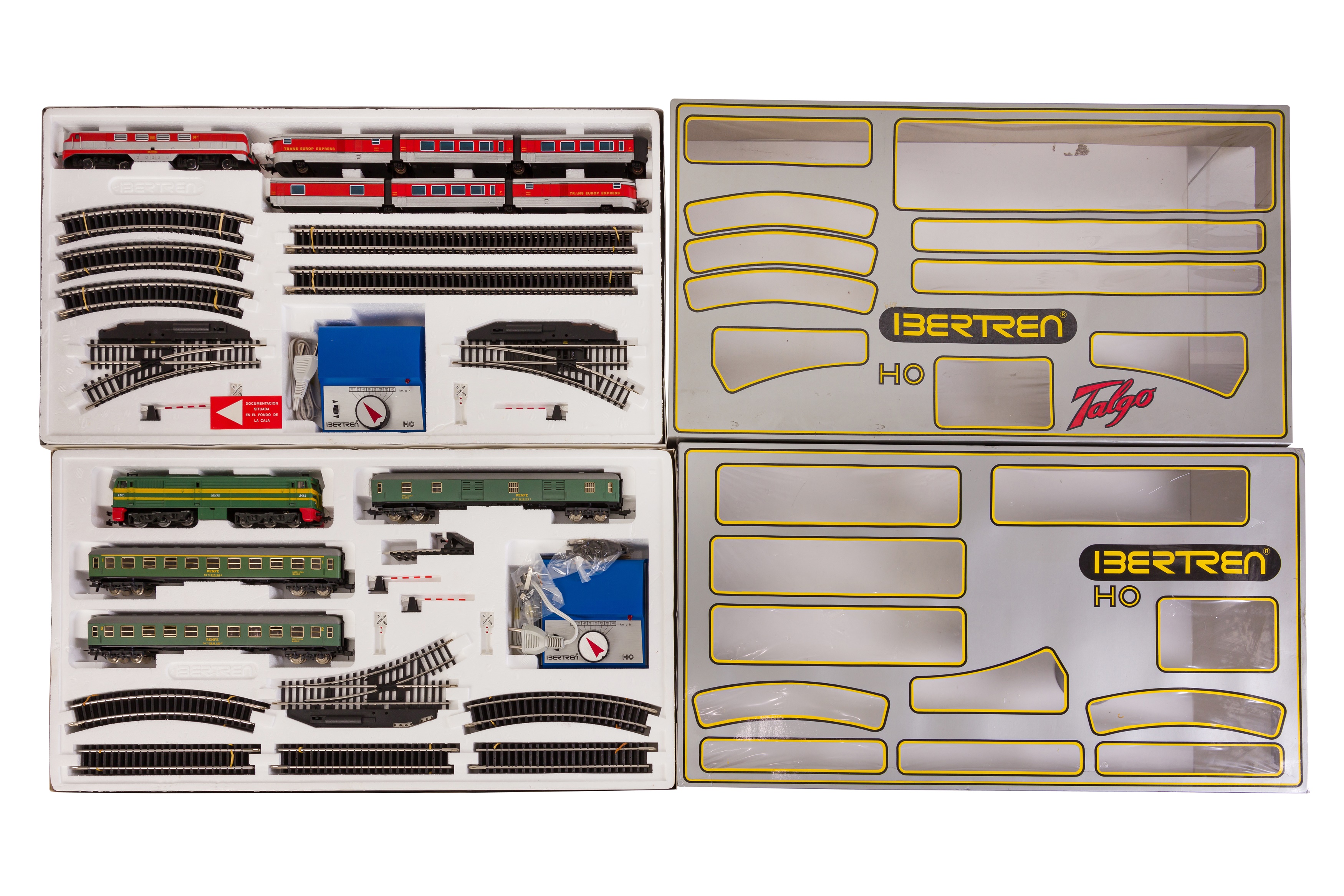 TWO IBERTREN EUROPEON OUTLINE HO TRAIN SETS - Image 2 of 3