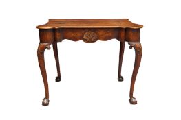 A GEORGE II MAHOGANY SIDE TABLE, POSSIBLY IRISH, CIRCA 1750