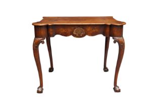 A GEORGE II MAHOGANY SIDE TABLE, POSSIBLY IRISH, CIRCA 1750