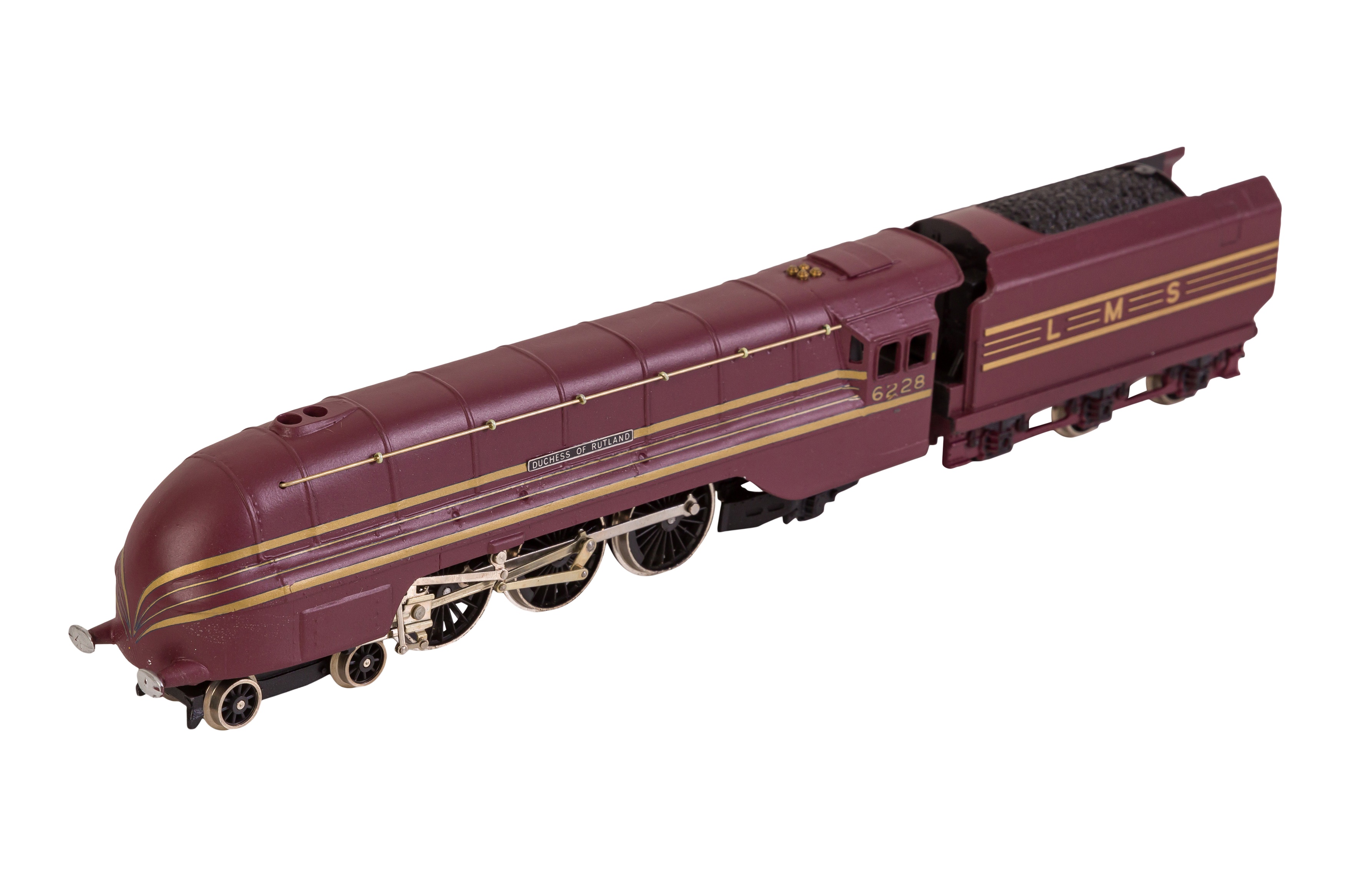 A WRENN OO GAUGE W2302A STREAMLINED CORONATION CLASS LOCOMOTIVE 'DUCHESS OF RUTLAND - Image 2 of 7