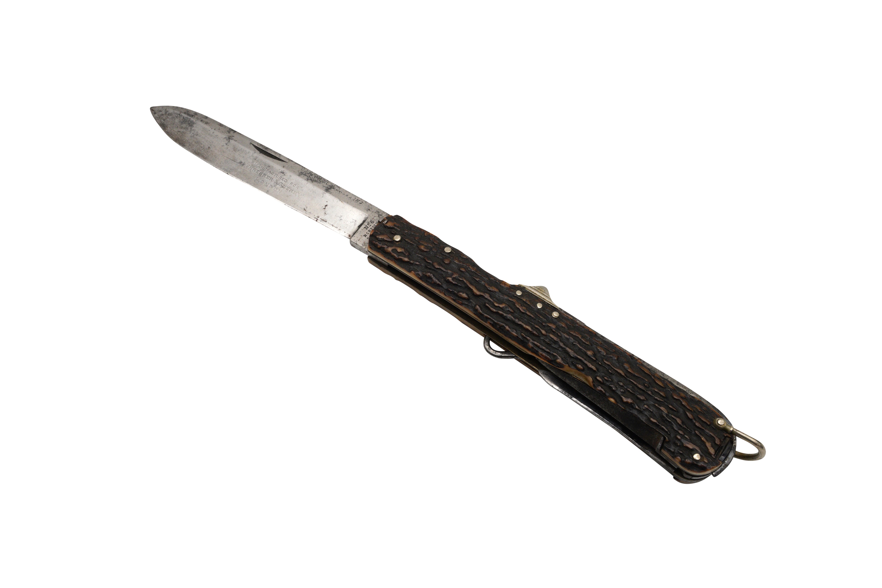 AN EARLY 19TH CENTURY SPORTSMAN'S UTILITY KNIFE - Image 4 of 4