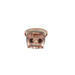 A MORGANITE AND DIAMOND RING 