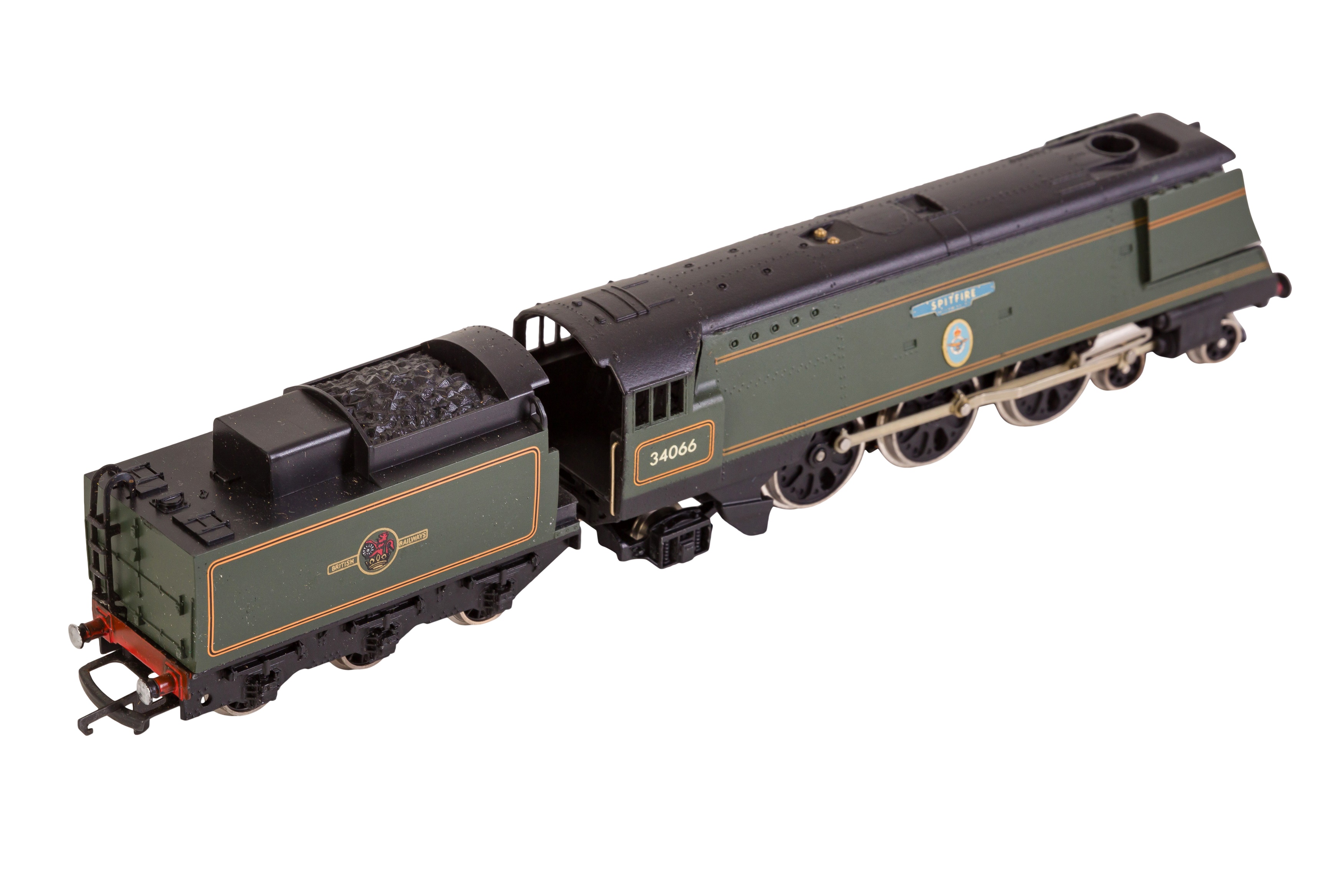 A WRENN OO GAUGE W2277 BULLIED BATTLE OF BRITAIN CLASS LOCOMOTIVE 'SPITFIRE' - Image 3 of 7