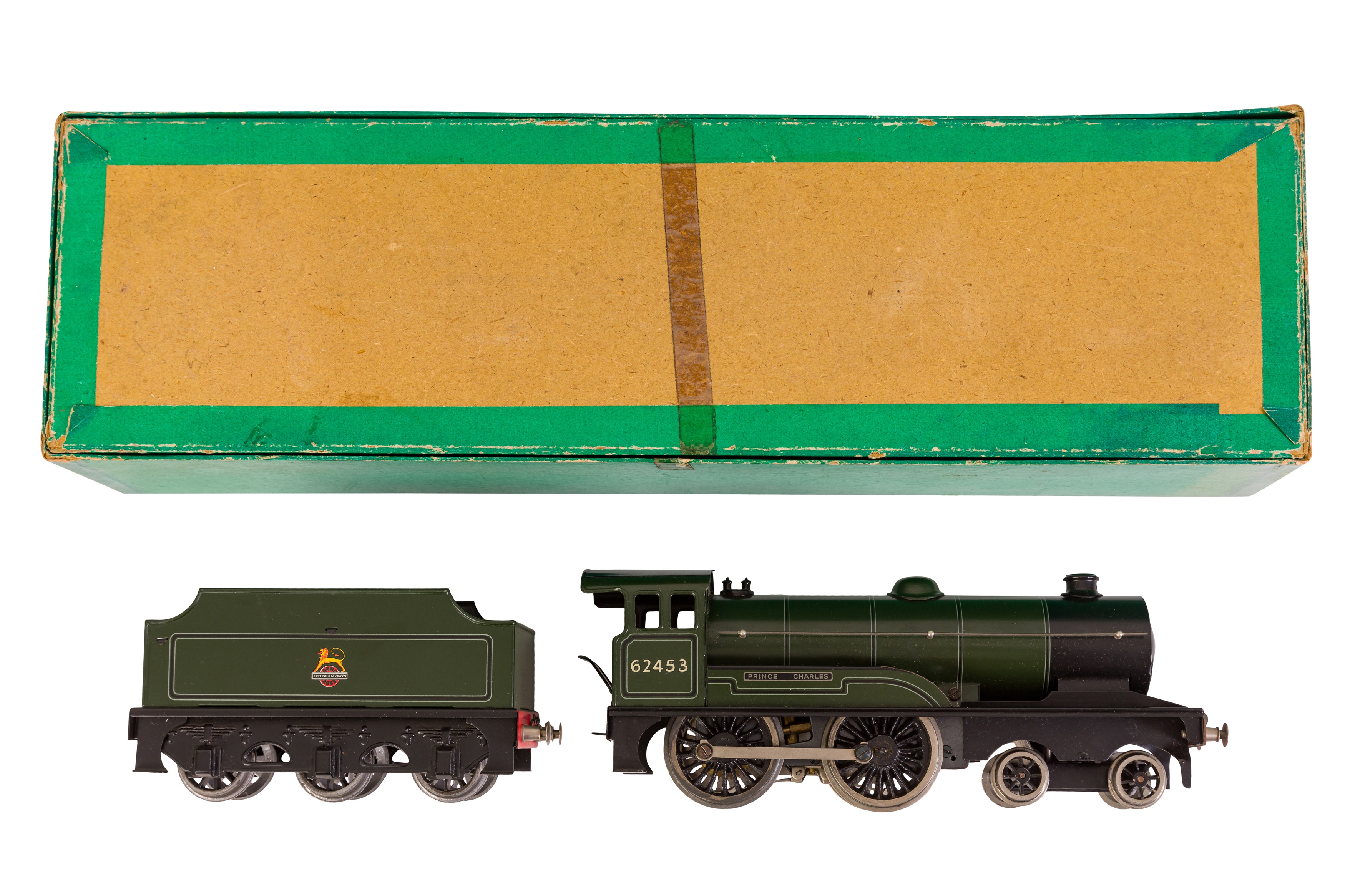 A BASSETT-LOWKE O GAUGE PRINCE CHARLES LOCOMOTIVE IN ITS ORIGINAL BOX - Image 3 of 4