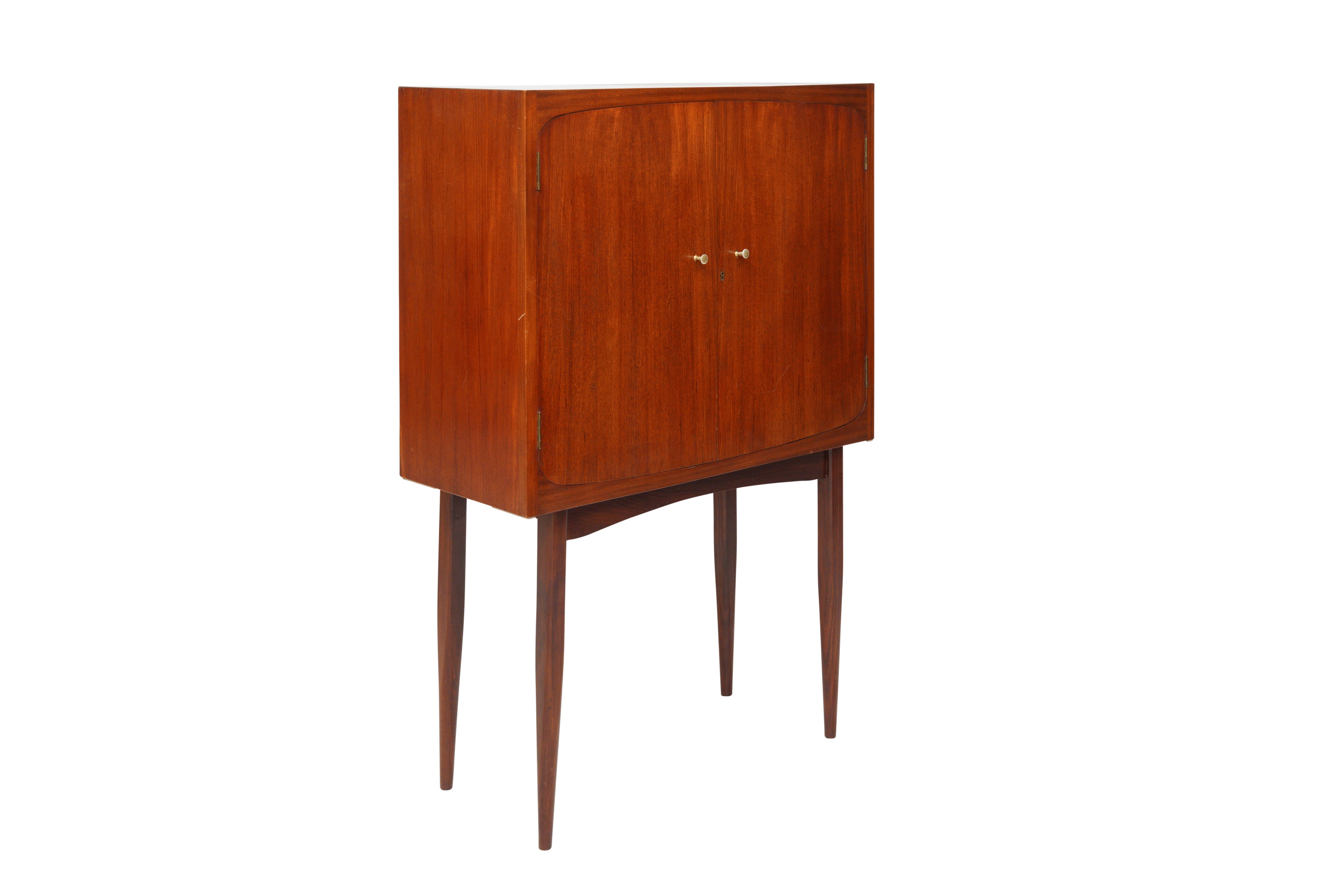 A MID-CENTURY COCKTAIL CABINET  - Image 2 of 2