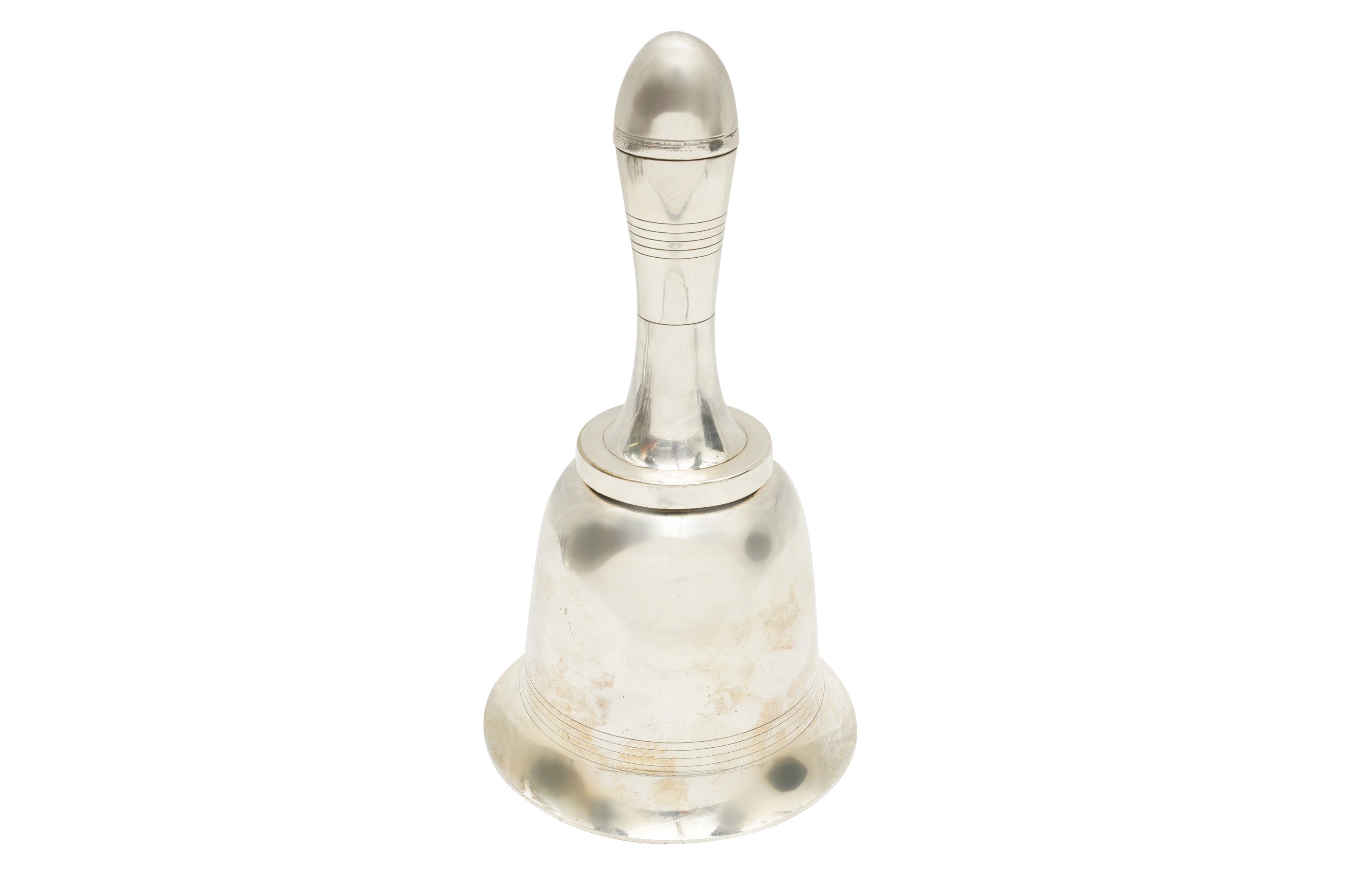 AN ASPREY & CO BELL COCKTAIL SHAKER