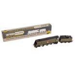 A WRENN OO GAUGE W2265 STREAMLINED BULLIED PACIFIC LOCOMOTIVE 'WINSTON CHURCHILL'