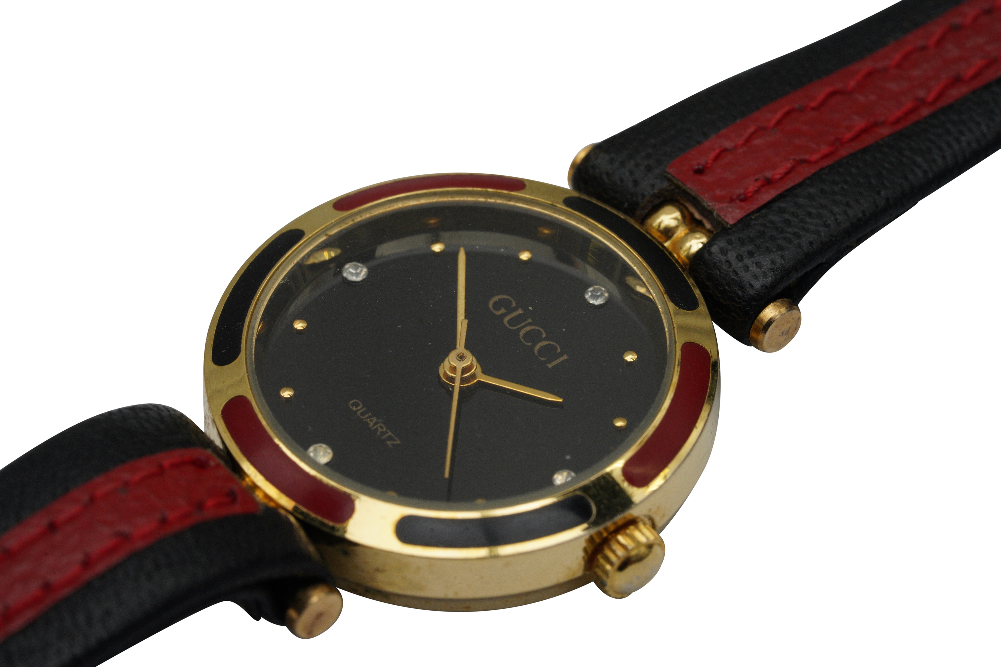 A GUCCI LADIES WRISTWATCH