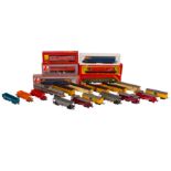 A GROUP OF TRIANG-HORNBY OO GAUGE TRANSCONTINENTAL LOCOMOTIVES & ROLLING STOCK,