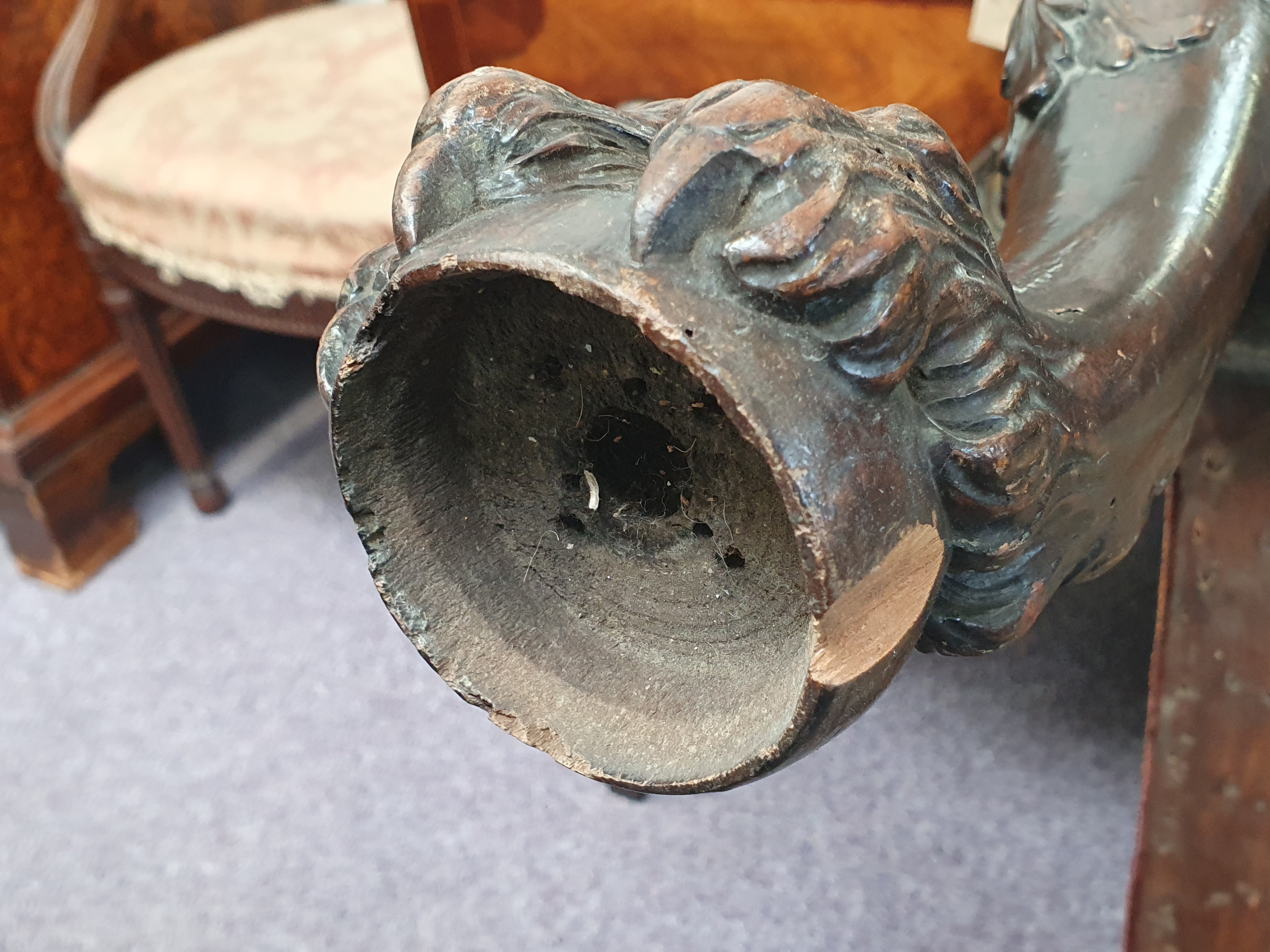 A MAHOGANY STOOL, PROBABLY IRISH, CIRCA 1750 - Image 6 of 13