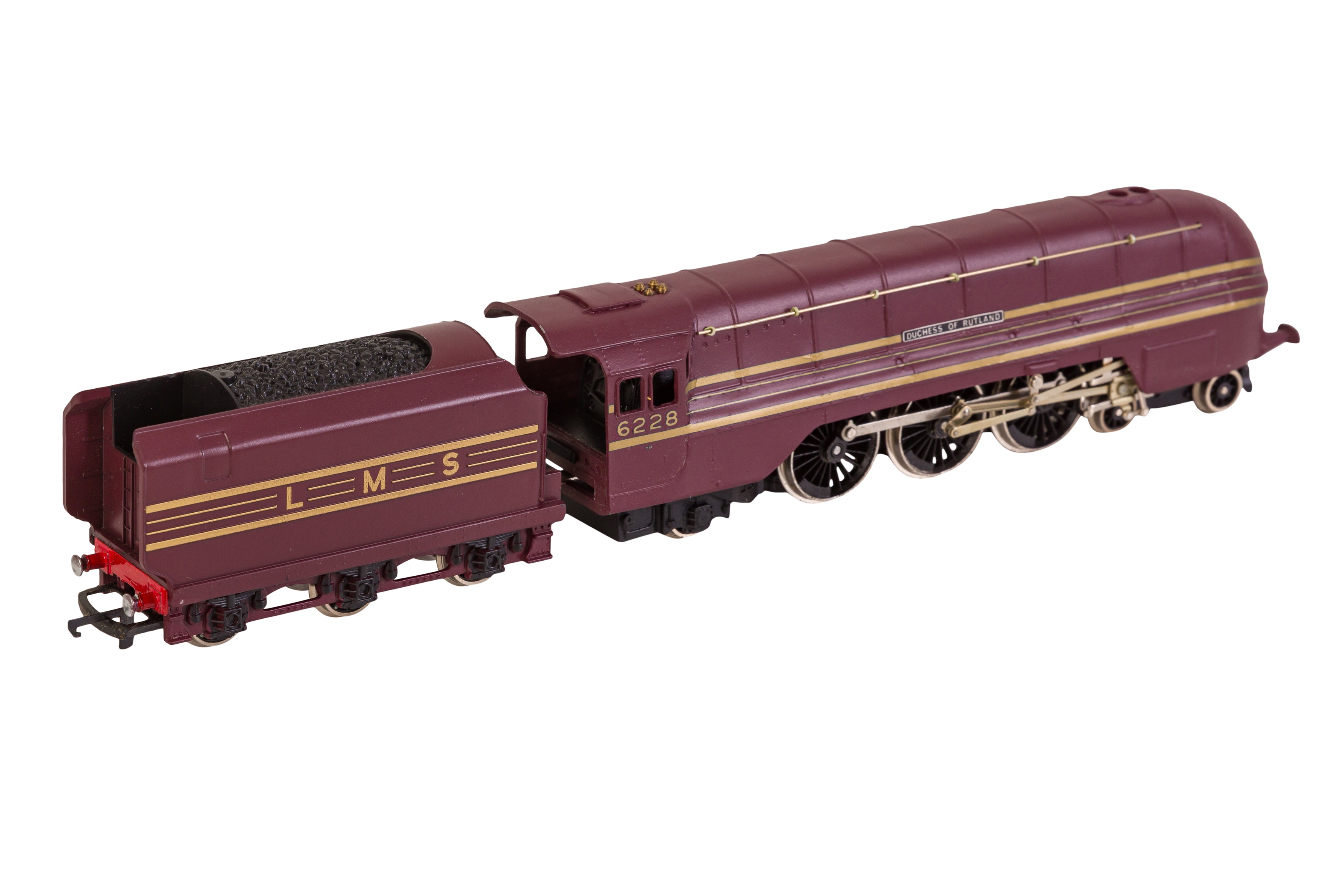 A WRENN OO GAUGE W2302A STREAMLINED CORONATION CLASS LOCOMOTIVE 'DUCHESS OF RUTLAND - Image 3 of 7