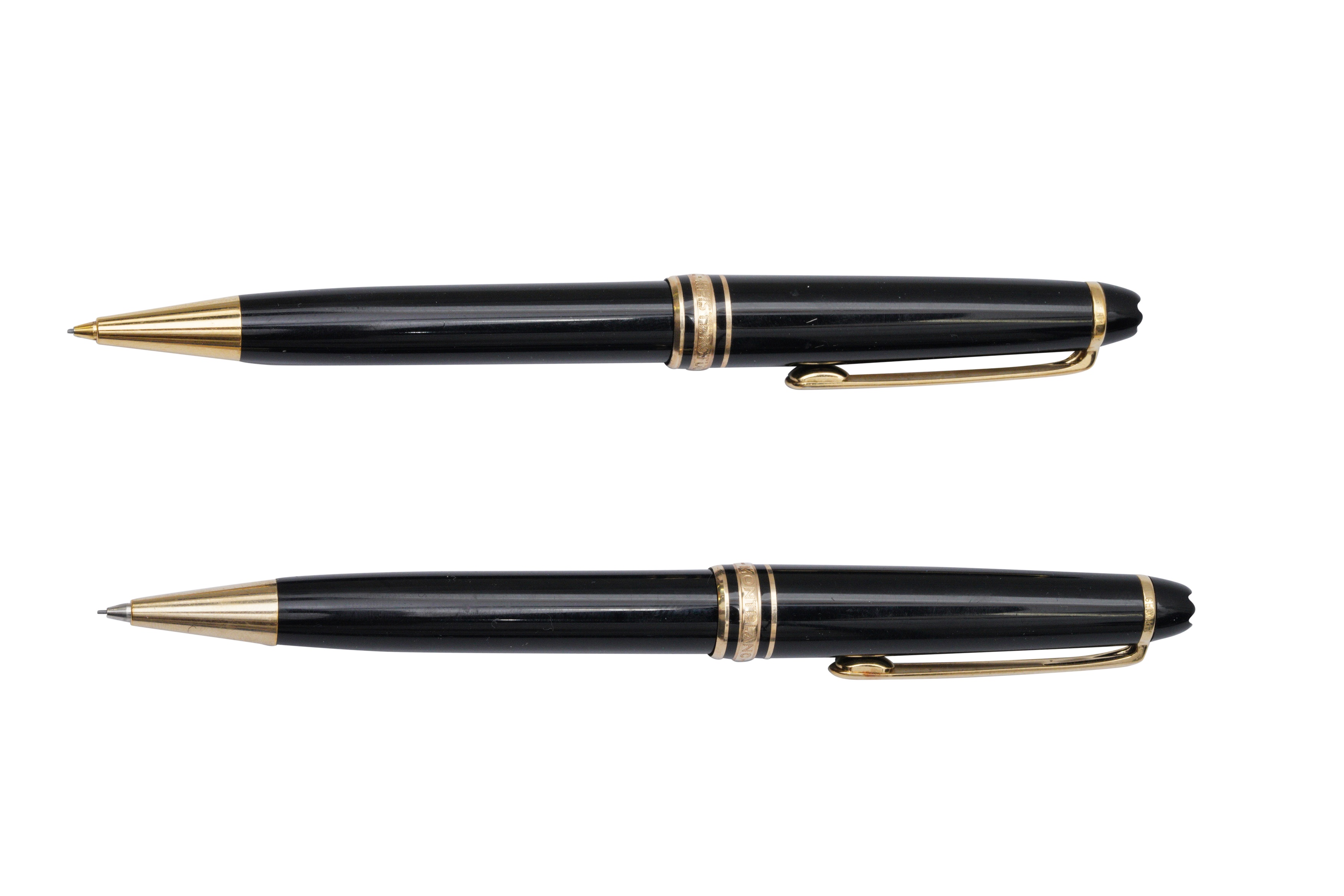 A PAIR OF MONTBLANC MEISTERSTUCK MECHANICAL PENCILS - Bild 2 aus 2