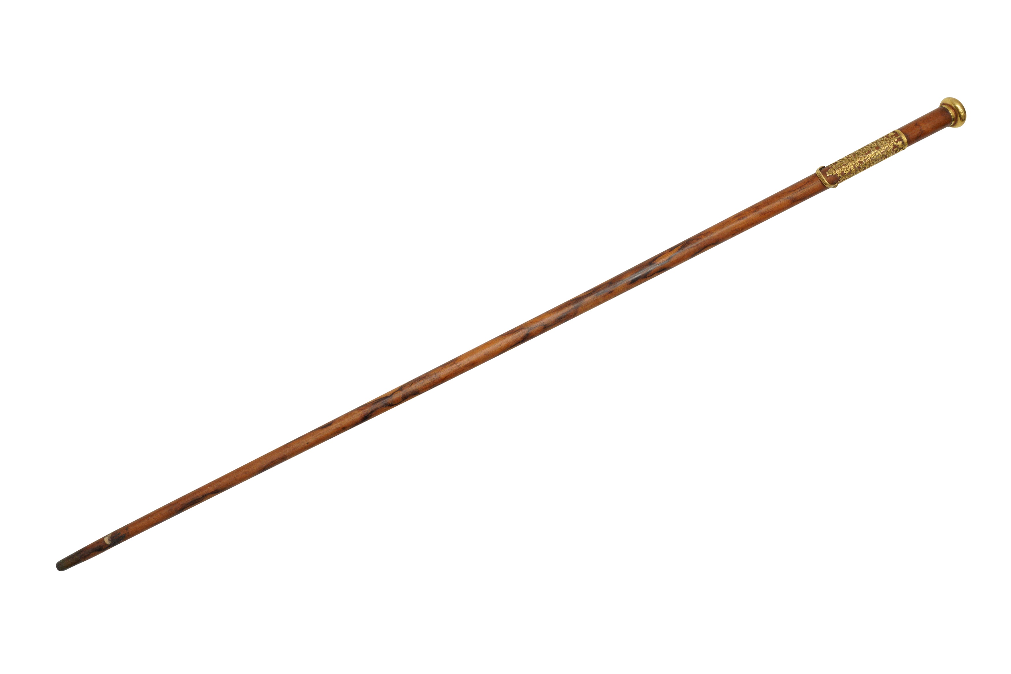 A 19TH CENTURY GOLD MOUNTED CANE - Image 3 of 3
