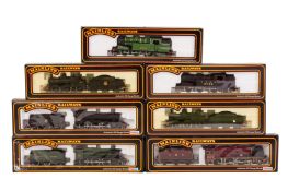 A GROUP OF SEVEN MAINLINE OO GAUGE STEAM LOCOMOTIVES