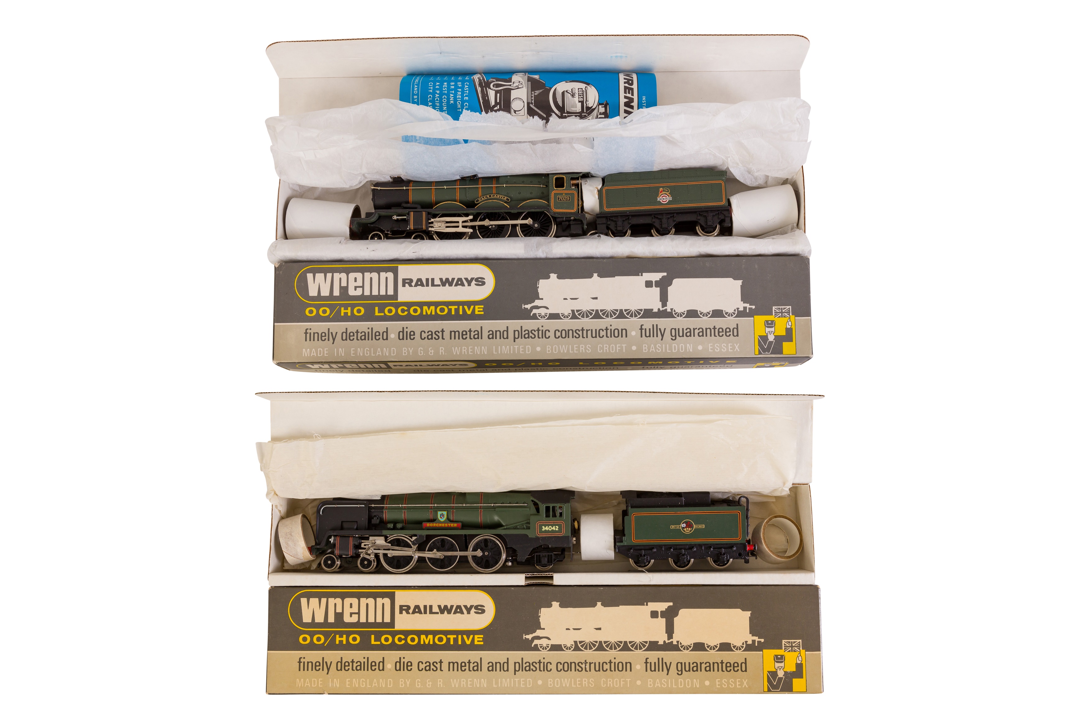 TWO WRENN RAILWAYS OO GAUGE STEAM LOCOMOTIVES - Image 10 of 11