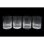 A SET OF BACCARAT HARMONIE GLASSES 