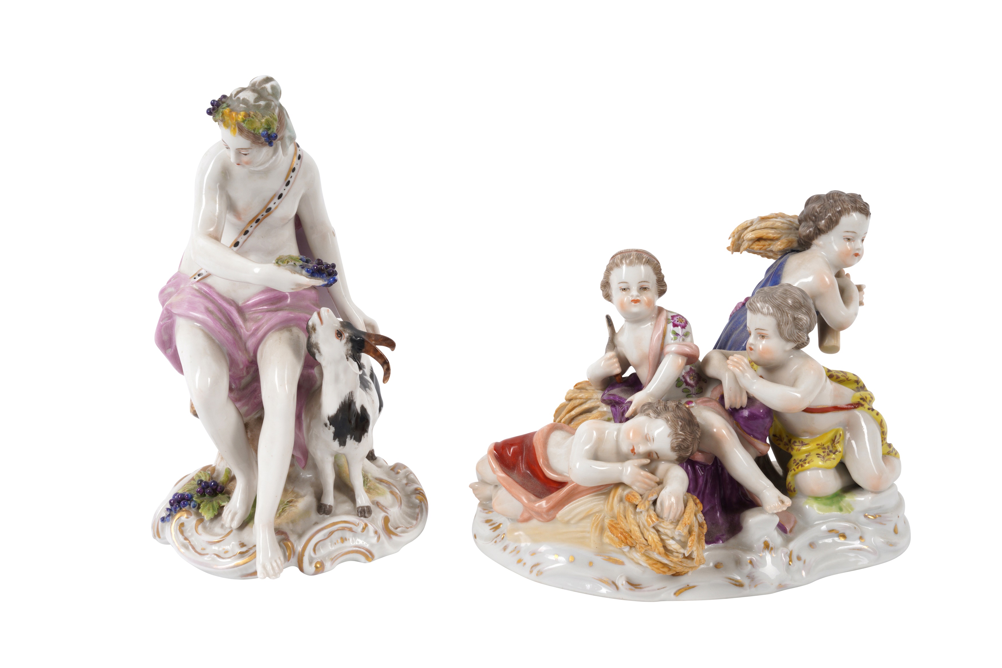 A VIENNA PORCELAIN FIGURE, 19TH CENTURY