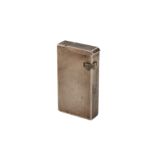 A George VI sterling silver lighter, London 1948 by Alfred Dunhill